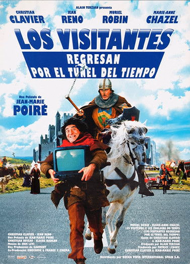 Póster de la película Los visitantes regresan por el túnel del tiempo